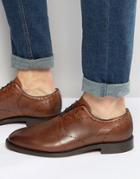 Hudson London Twain Leather Shoes - Tan