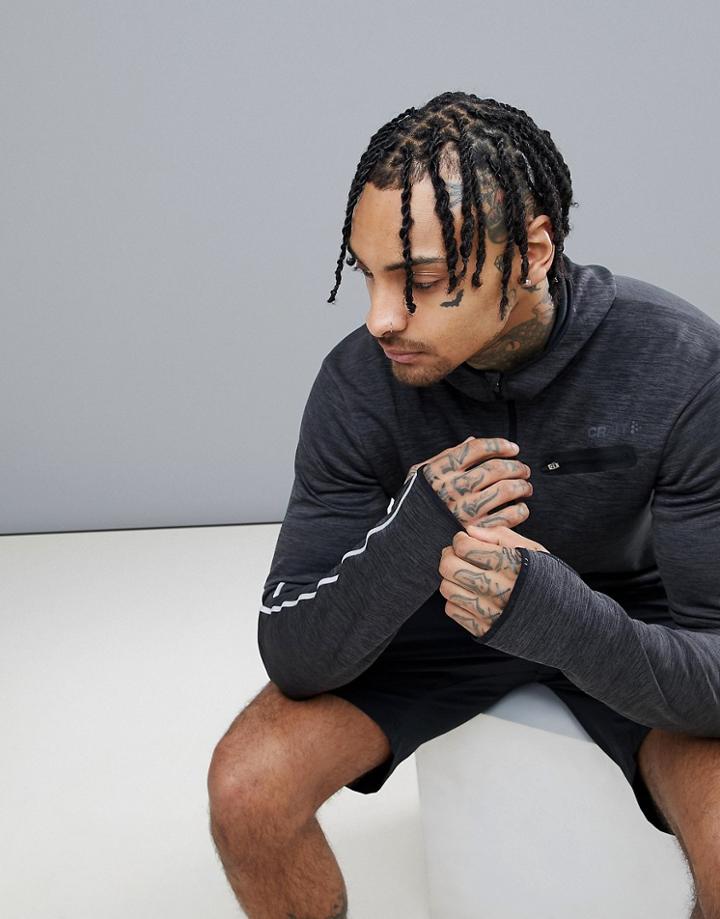 Craft Running Eaze Hoodie In Black 1906032-998000 - Black