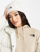 The North Face Salty Bae Beanie In White