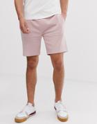 Brave Soul Basic Jersey Shorts-pink