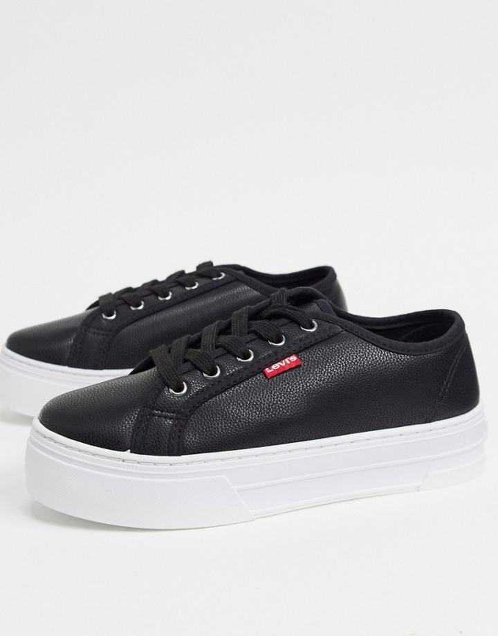 Levi's Flatform Lace Up Sneaker-multi