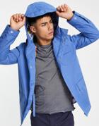 Harry Brown Premium Trench Jacket In Blue