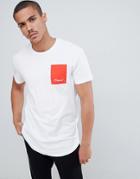 Jack & Jones Originals Oversized T-shirt With Box Print - White