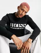 Boss Athleisure Salbo 1 Sweatshirt In Black