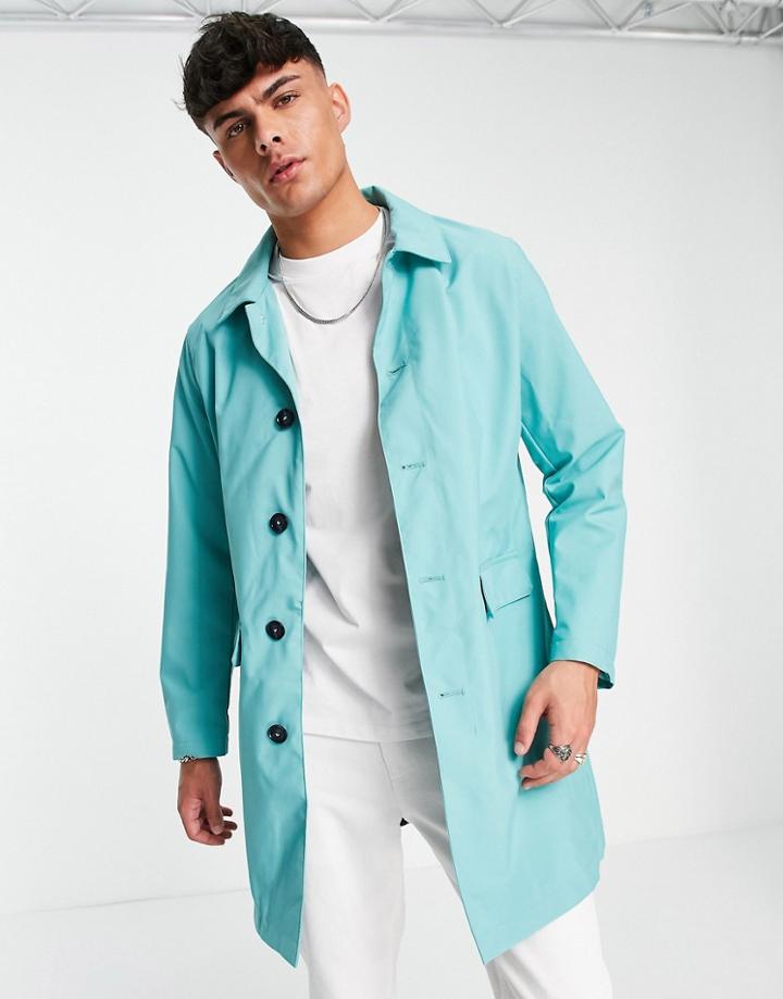 Harry Brown Green Tech Trench Coat