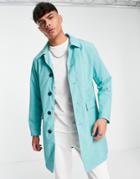 Harry Brown Green Tech Trench Coat