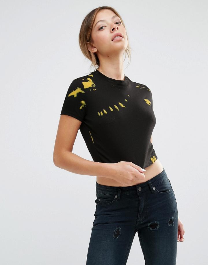 Cheap Monday Leyla Crop Top - Black