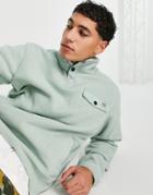 Dickies Port Allen Fleece In Jade Green