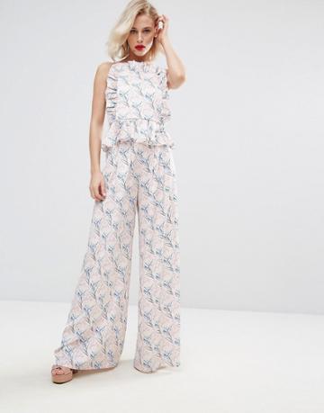 Horrockses Mini Floral Pant Co Ord - Multi