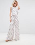 Horrockses Mini Floral Pant Co Ord - Multi