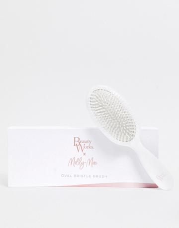 Beauty Works X Molly Mae Oval Bristle Brush-no Color