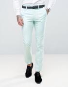 Rudie Super Skinny Pale Green Suit Pants - Green