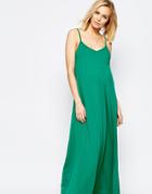 Asos Maternity Strappy Maxi Dress - Green