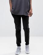 Asos Lightweight Super Skinny Joggers - Black