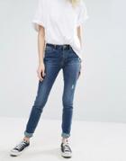Only Ultimate Torn Skinny Jeans - Blue
