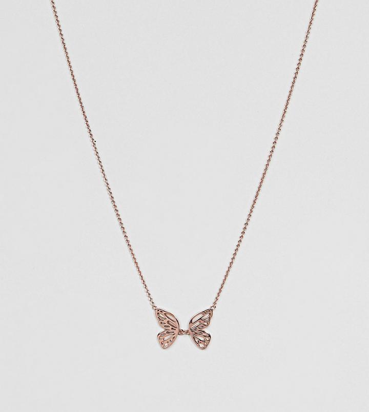 Olivia Burton Butterfly Necklace - Gold