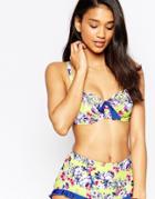 Pour Moi Paradise Bikini Top - Lime
