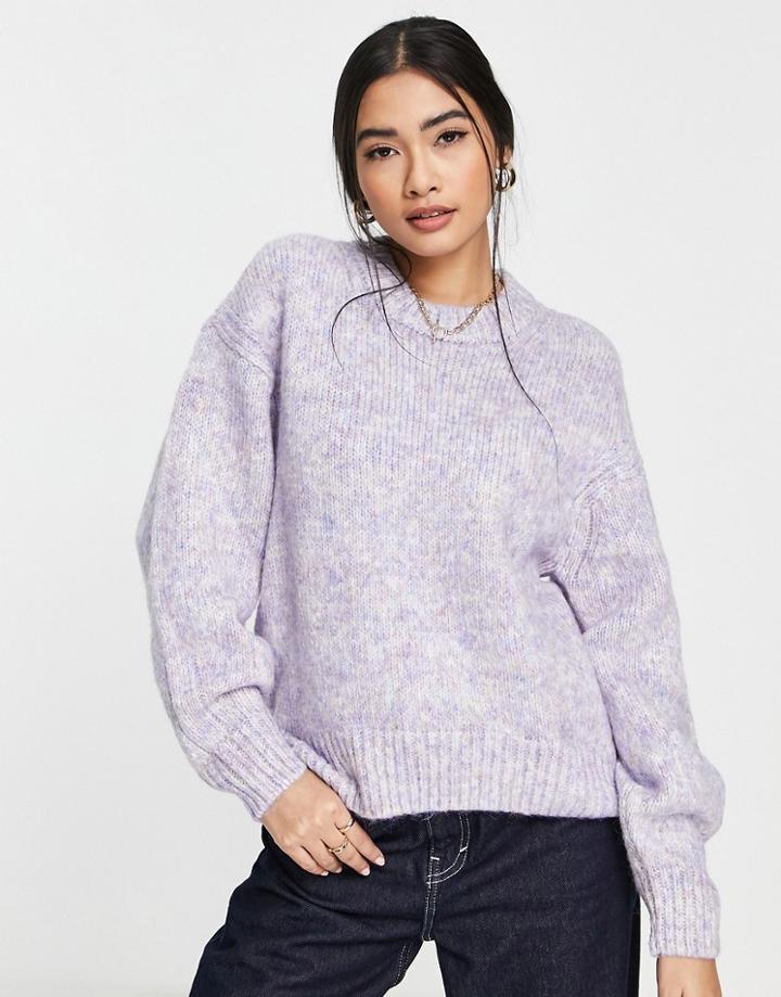 Vero Moda Sweater In Mixed Lilac-pink