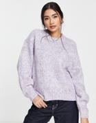 Vero Moda Sweater In Mixed Lilac-pink