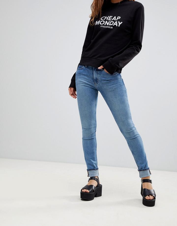 Cheap Monday Original Tight Fit Jean - Blue