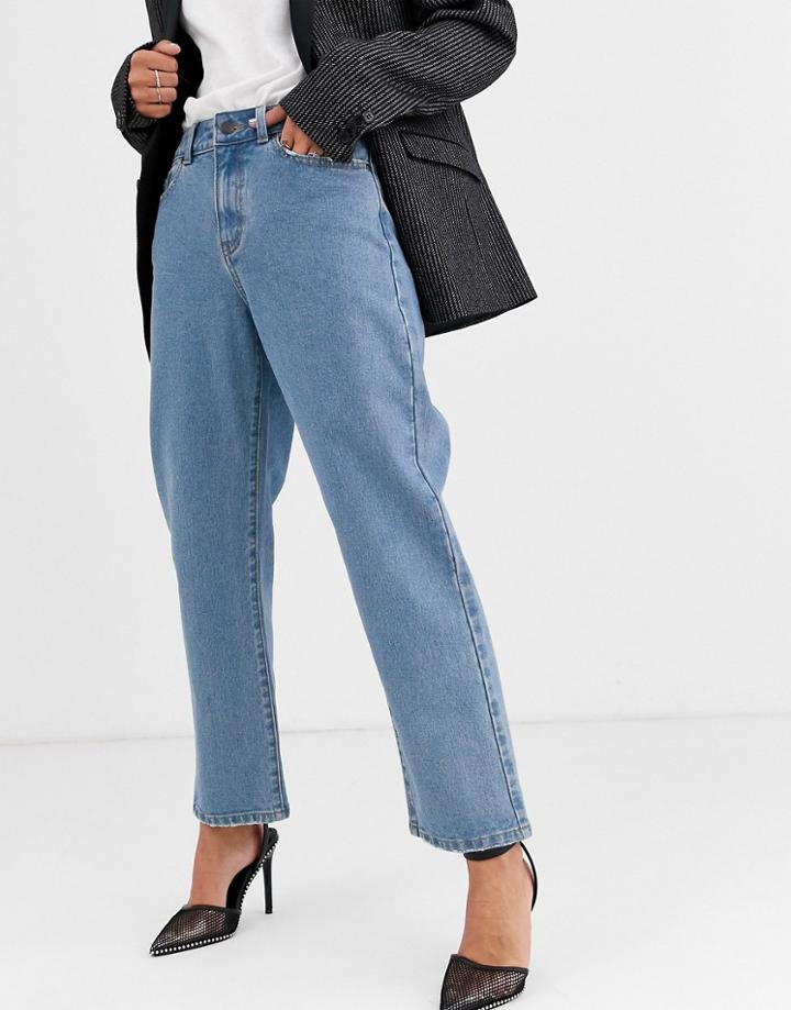 Object Straight Leg Jean In Mid Wash