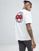 Element Infinity T-shirt With Back Print - White