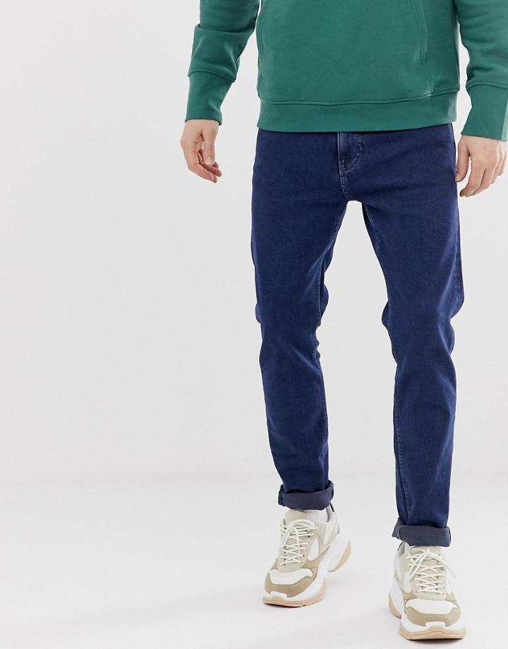 Weekday Friday Slim Jeans Tuned In Blue