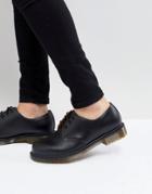 Dr Martens 1461 Pw 3 Eye Shoes In Black - Black