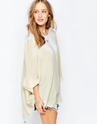 Gypsy 05 Tie Dye V Poncho - Acarati Sand