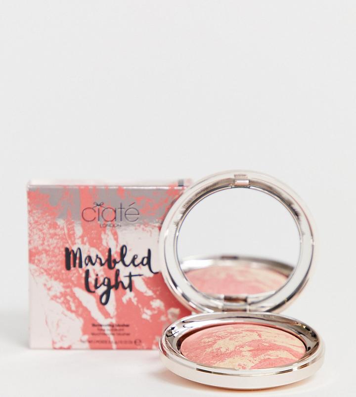 Ciate London X Asos Exclusive Marbled Light Illuminating Blush - Flare-pink