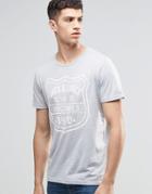 Jack & Jones T-shirt With Fleck - Light Gray Melange