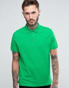 Armani Jeans Polo Shirt With Logo Regular Fit In Green - Green