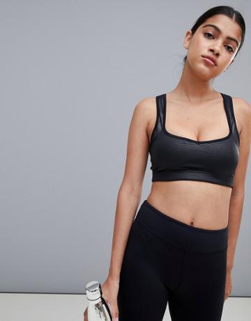 Lilybod Billie Crop Top - Black
