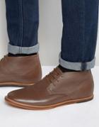 Frank Wright Strachan Chukka Boots Brown Leather - Brown