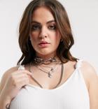 Only Curve Ribbed Tank Top With Knot Detail In White