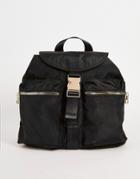 Asos Design Utility Backpack In Black