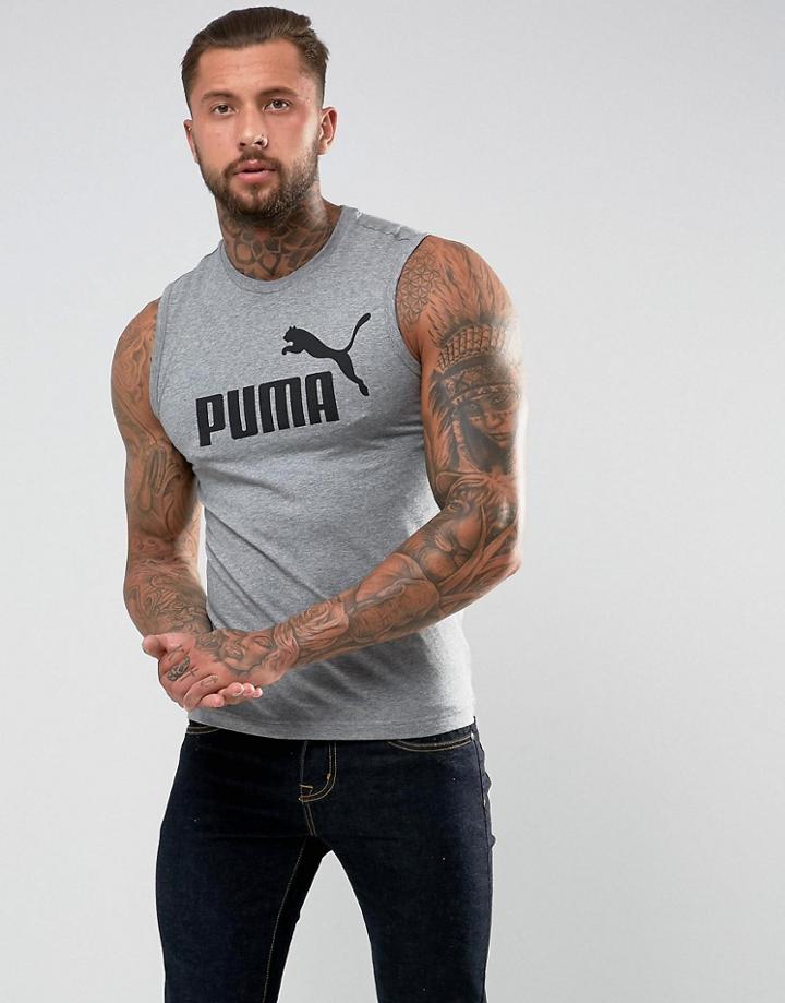 Puma Ess No.1 Tank In Gray 83824003 - Gray