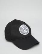 Asos Baseball Cap With Embroidery - Black