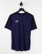 Under Armour Football Challenger Training T-shirt In Navy