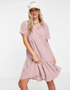Jdy Piper Midi Shirt Dress In Pink