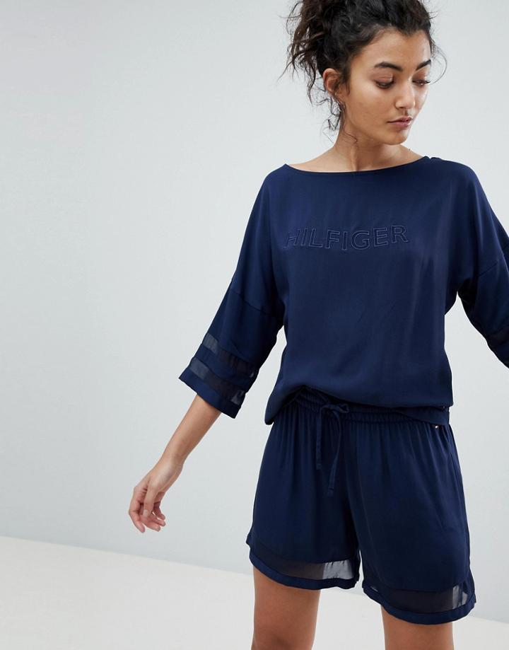 Tommy Hilfiger Varsity T-shirt - Blue