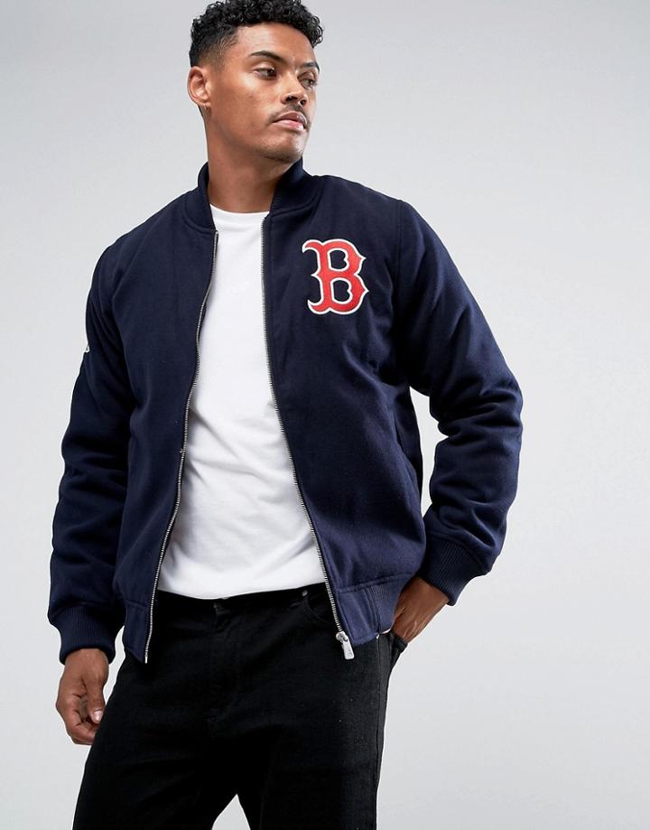 New Era Boston Red Sox Bomber Jacket - Navy