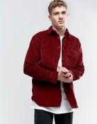Nudie Jeans Co Calle Corduroy Shirt - Red