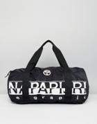 Napapijri Tier 1 Bering Duffle Bag In Black - Black