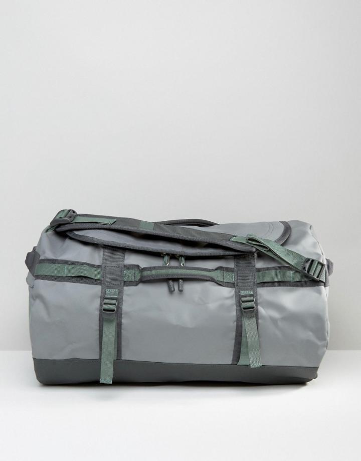 The North Face Base Camp Duffel Bag In Small Grey - Gray