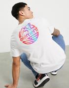 Element Burkett Back Print T-shirt In White