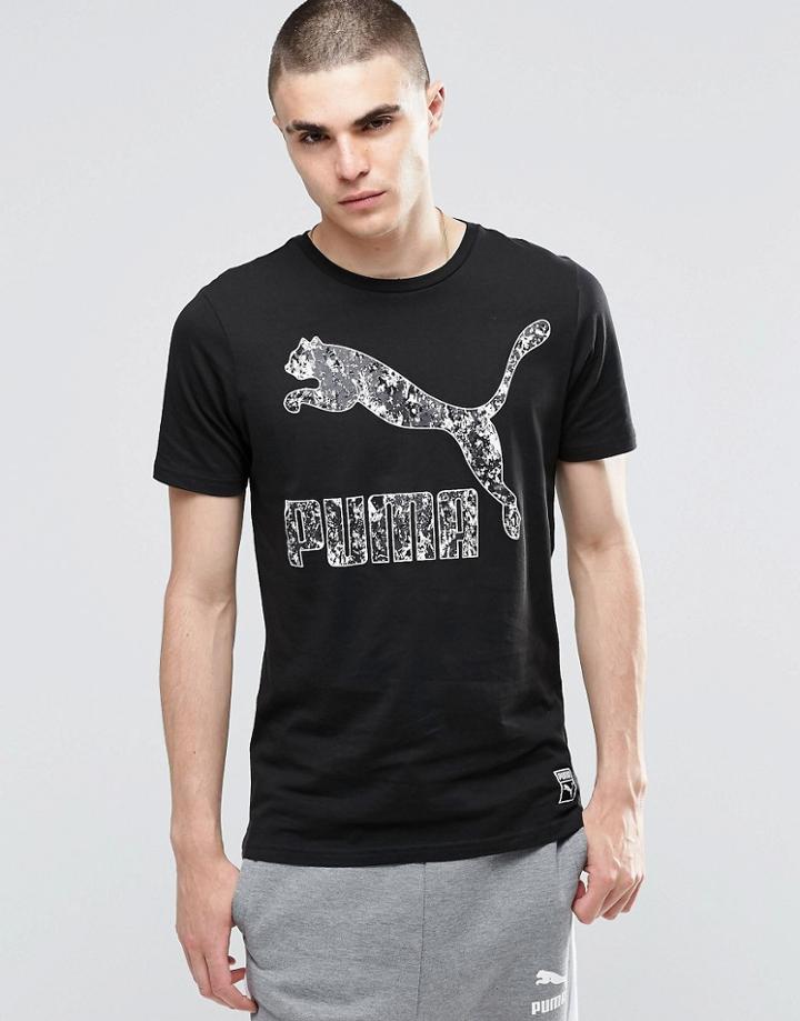 Puma Arc Logo Tee S6 - Black