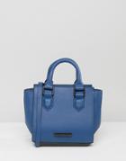 Kendall + Kylie Brook Mini Structured Tote Bag In Cobalt Blue - Blue