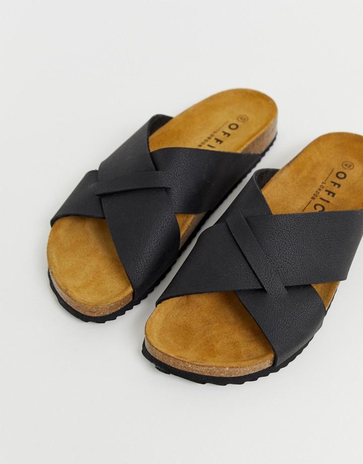 Office Fiji Sandals In Black