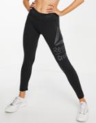 Reebok Rc Lux Leggings In Black